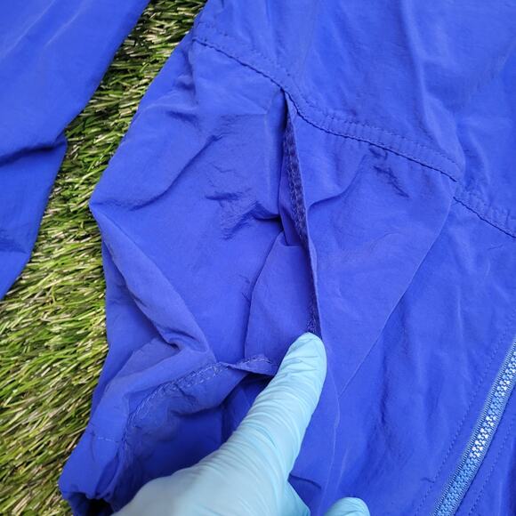 Vintage 90s REI Windbreaker Jacket Womens M Cropped Boxy Oversized USA - Picture 3 of 10